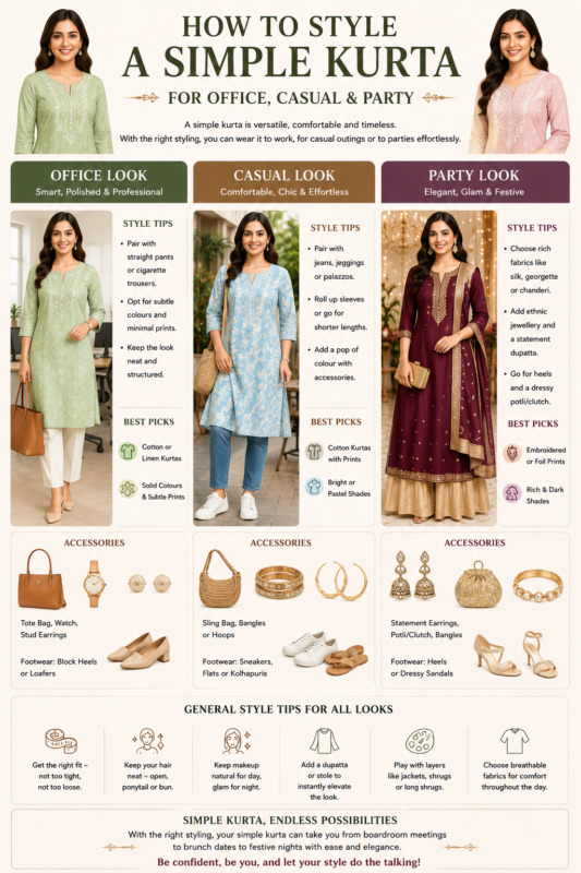 Kurta styling guide for every occasion