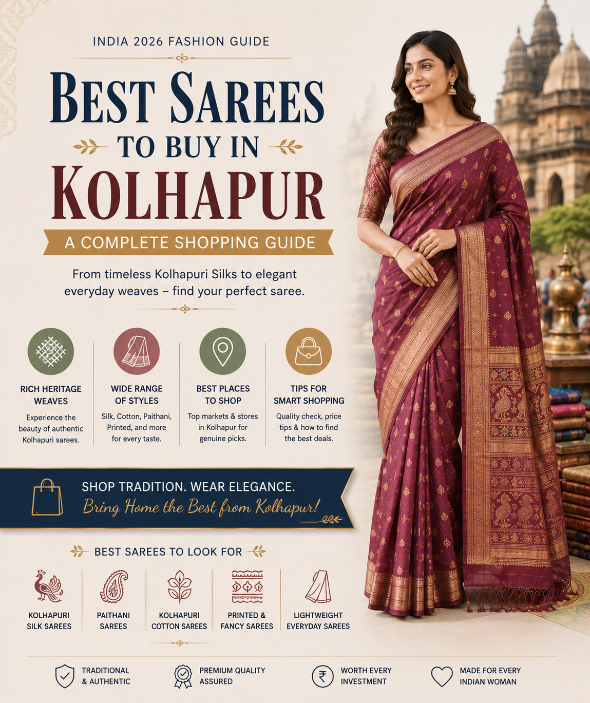 Best saree in kolhapur