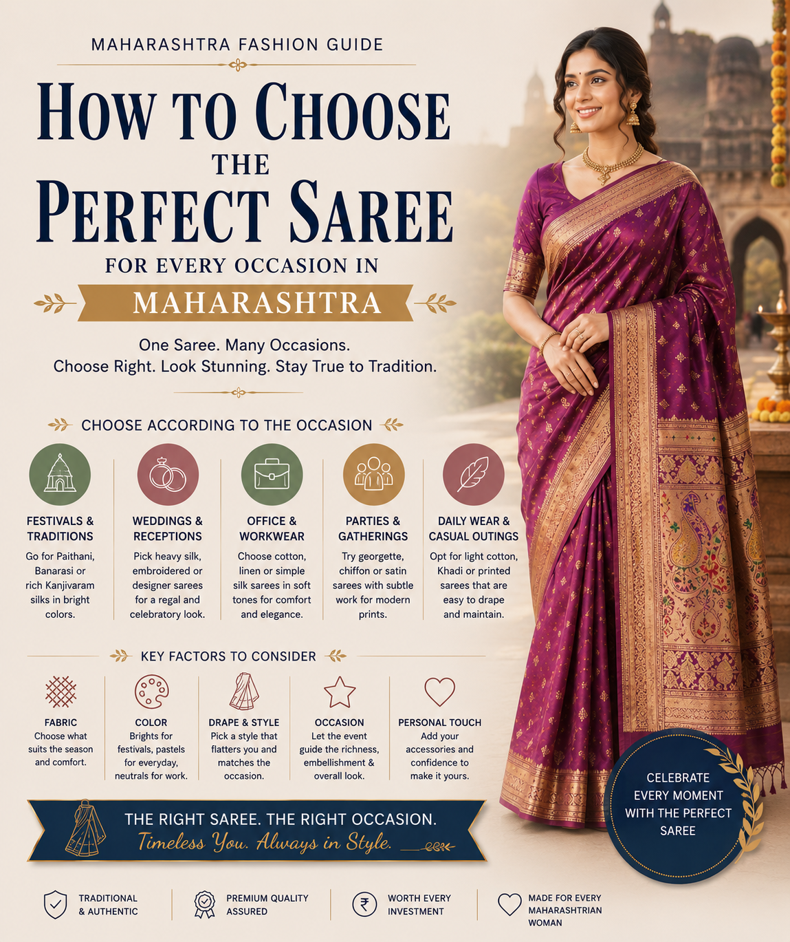 Perfect Saree For Festive Season